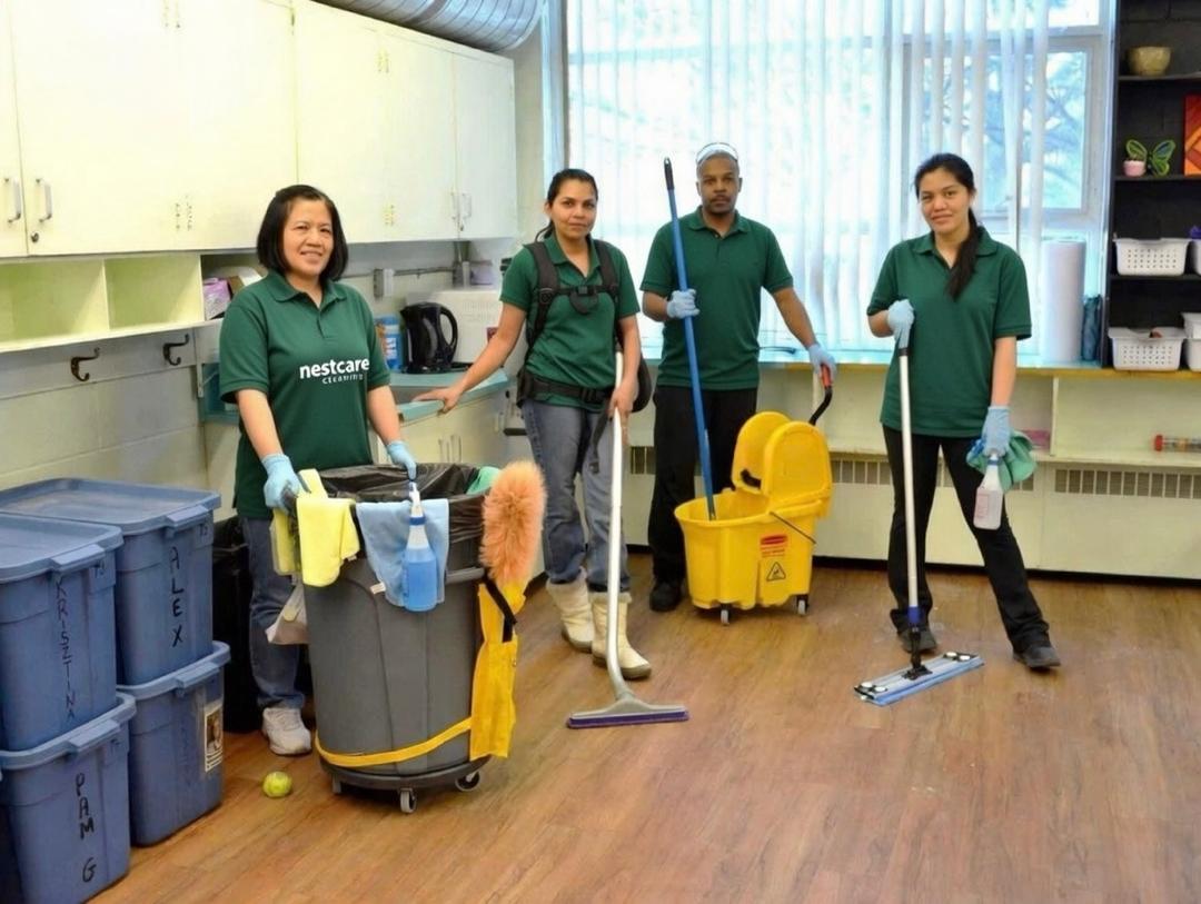NestCare Cleaning Services professional team